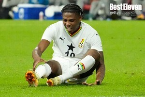 일본전서 끔찍한 부상… 발목 부러진 가나 미드필더 프랜시스, 한국전 결장 확정·월드컵도 불투명